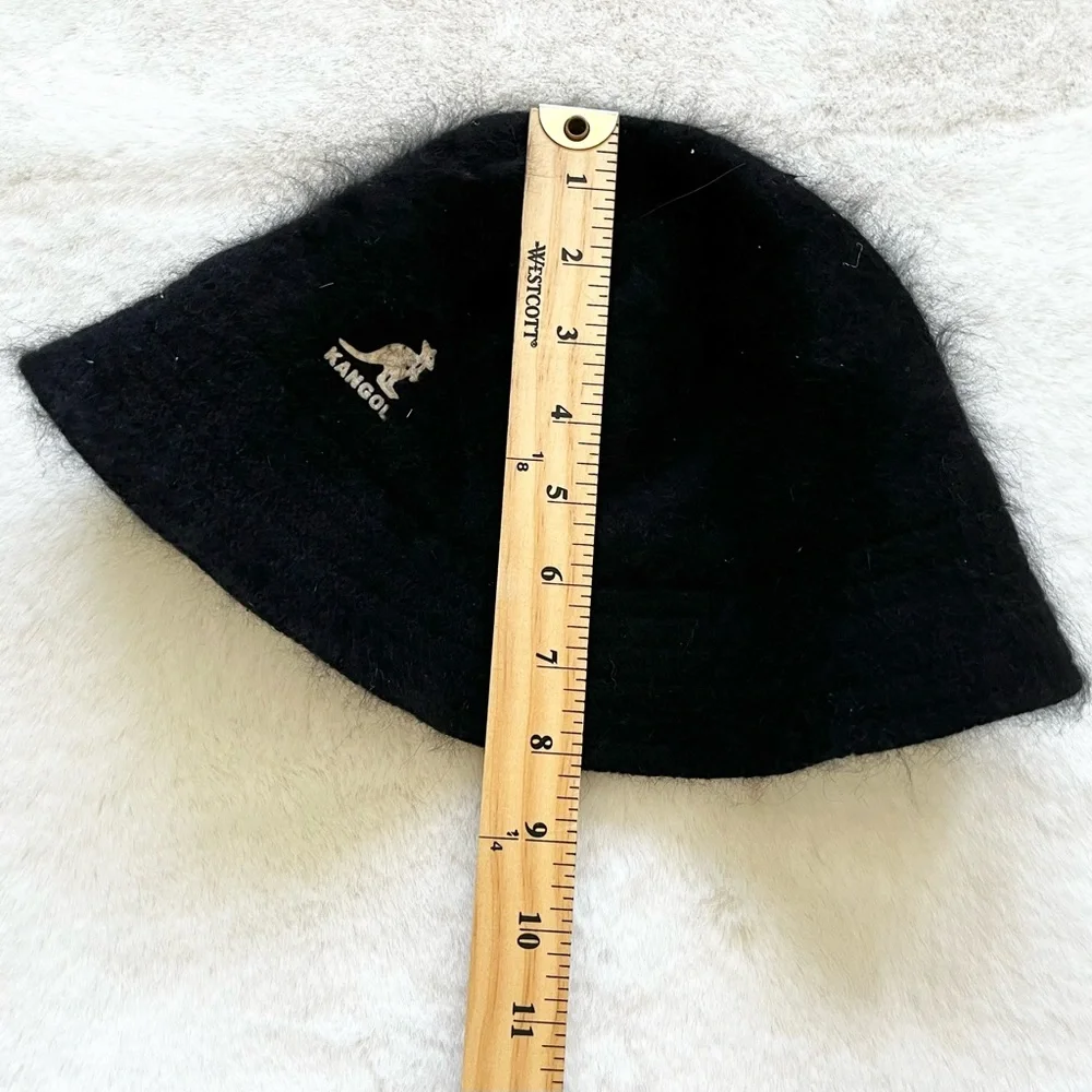 KANGOL ANGORA BUCKET HAT TRENDY STYLISH STREET WEAR - Picture 5 of 7